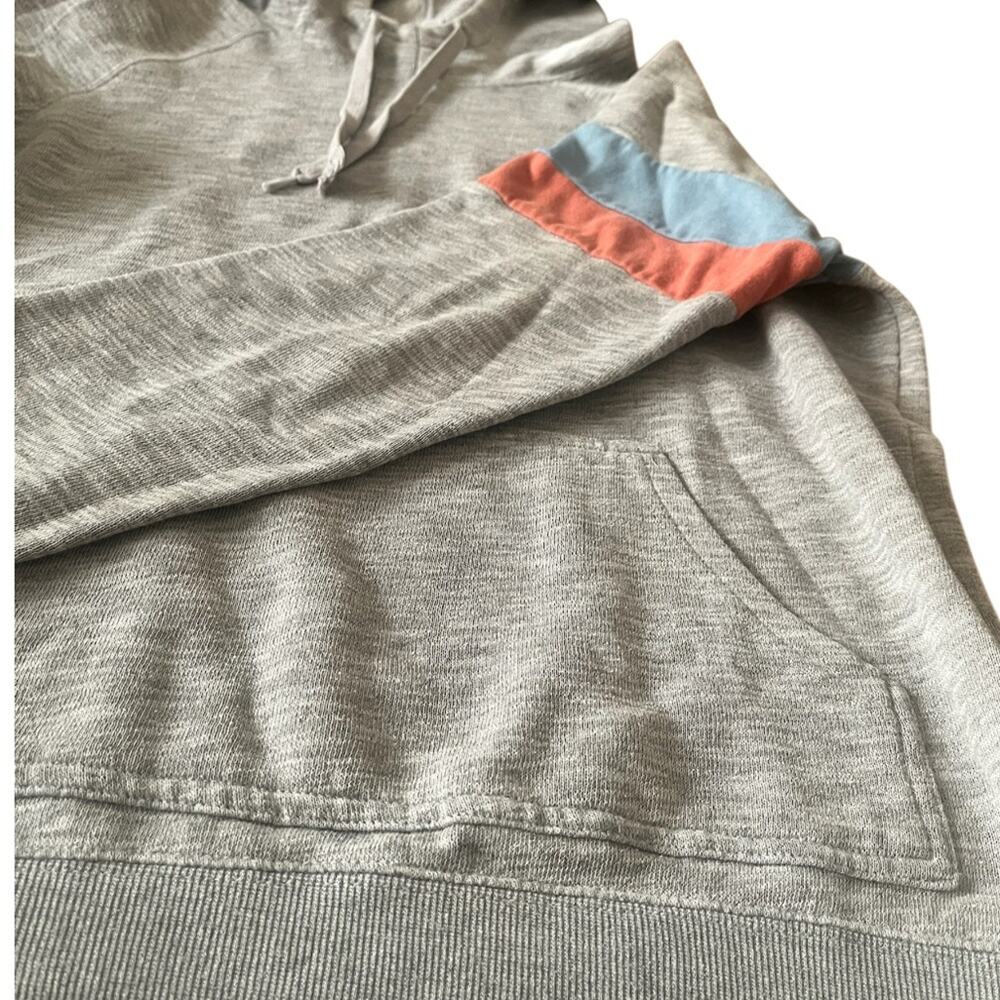 RVCA Gray Sweater with Color Block Detail, size Large
